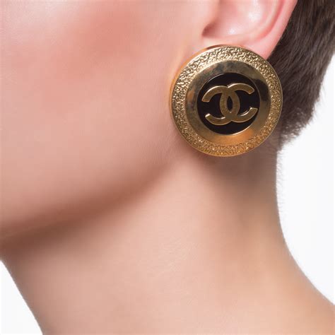 coco chanel vintage earrings.